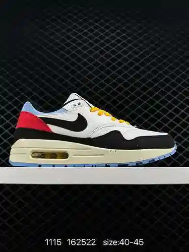 La nueva combinación de colores de la auténtica unidad Nike Air Max Air Max está cubierta con varios