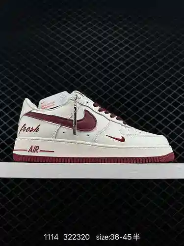 Auténtica zapatilla deportiva casual y versátil Nike Air Force Low Air Force One Low. El rendimiento