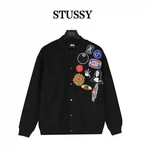 Stu * ssy/Stuxi Handmade Badminton Bomber Coat