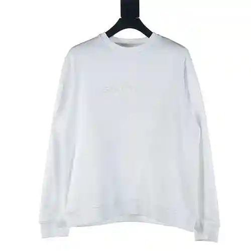 Givenchy GVC 23Fw Towel Embroidery Letter LOGO Round Neck Sweater