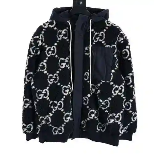 GU * CCI New Casual Sheep Fleece Coat