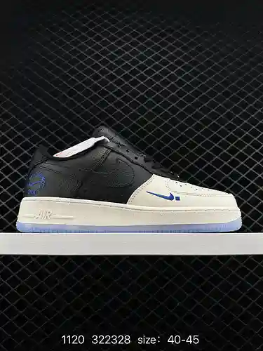 4 Nike Air Force Low Air Force 1 AF zapatillas deportivas informales, versátiles y de caña baja. Un 