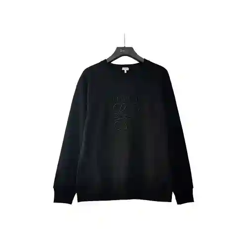 Loe*we Gvc embroidered large logo sweatshirt
