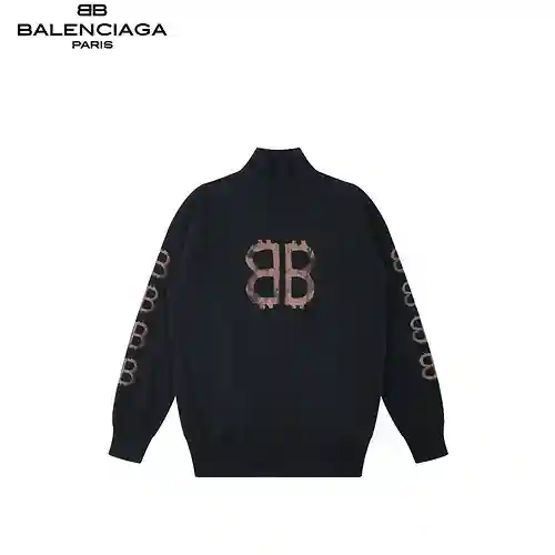 Blcg Balenciaga Bitcoin Double B turtleneck sweater