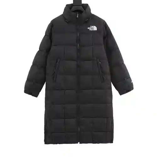 TNF X kaws22S new LHOTSE plaid long down jacket
