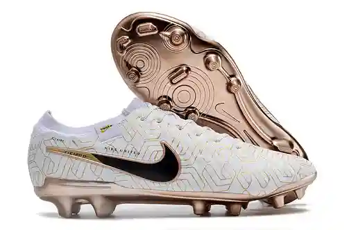 Llegada) Los nuevos y legendarios zapatos de fútbol FG totalmente tejidos de décima generación de Ni