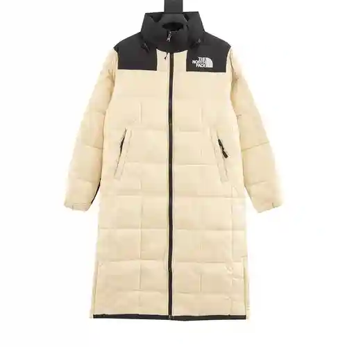 TNF X kaws22S new LHOTSE plaid long down jacket