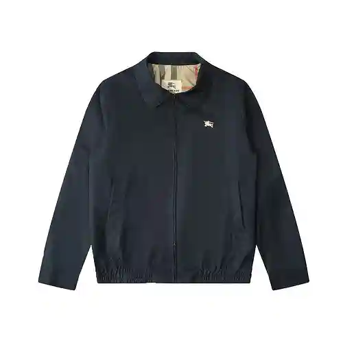BBR/Burberry 2023ss nueva chaqueta de solapa bordada con caballo de guerra