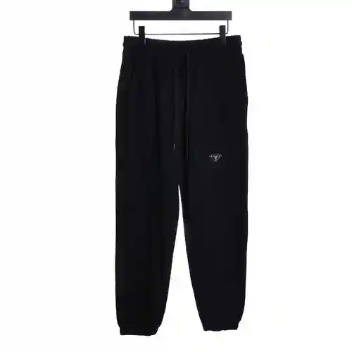 PRA*DA/Prada pocket triangle logo leggings sweatpants