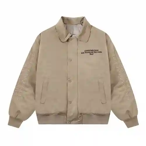CD23ss nuevas chaquetas bordadas y abrigos de algodón de otoño e invierno