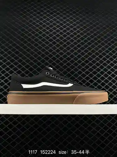 2 zapatos Ward sincronizados oficiales de caucho crudo negro Ward de Vans En comparación con otros z