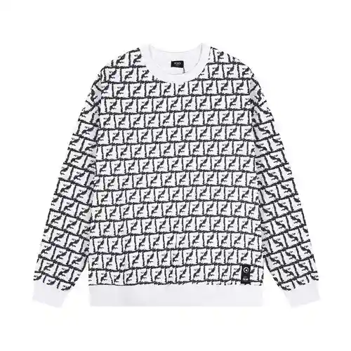 FEN*DI Fendi Galeries Lafayette double FF all-print sweatshirt