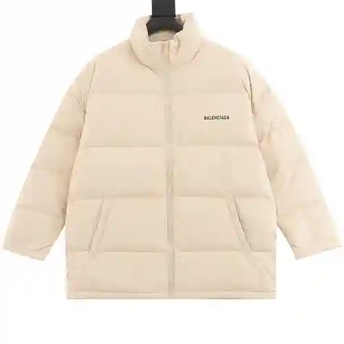 Chaqueta negra con letras delanteras y traseras Blcg, mismo estilo para hombres y mujeres