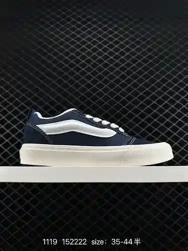 Vans Knu-Skool Knu-Skool Zapatillas deportivas informales vulcanizadas retro de caña baja de la seri