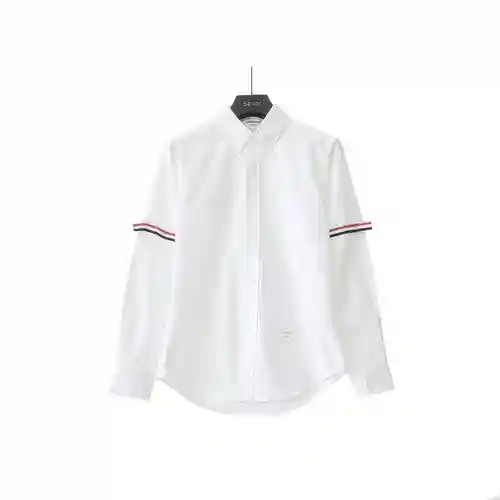 TB/Tom Brown camisa de manga larga con diseño web de una sola manga