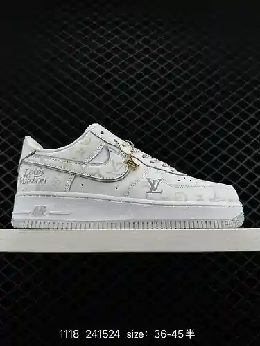 2 Nike Air Force "7 Low LV conjunta Air Force One zapatillas casuales bajas CV67 3 Tamaño: 36 3