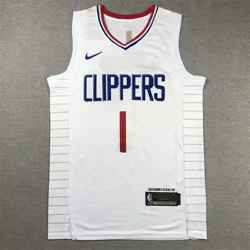 24a temporada Clippers No. 1 James Harden White