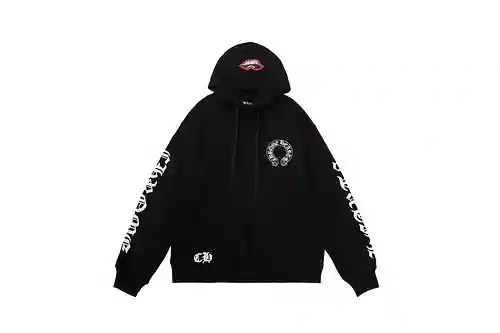 CH/Cro Heart Mattyboy horseshoe small mouth printed sweatshirt, same style for men and women