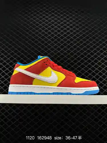 24 La combinación de colores general de Nike SB Dunk Low “Bart Simpson” Simpson a nivel de empresa s