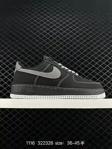 3 Air Force Low Grado original Horma original y cartón original Cree una versión pura de Air Force E