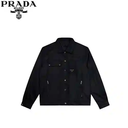 Pra*da 22S work jacket multi-pocket functional jacket