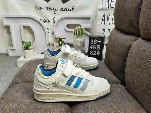 329DAdidas Forum 84 Low low-top versatile trendy casual sports sneakers. Based on the shape of retro