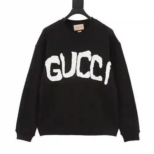 G Home Letter Printed Round Neck Sweatshirt