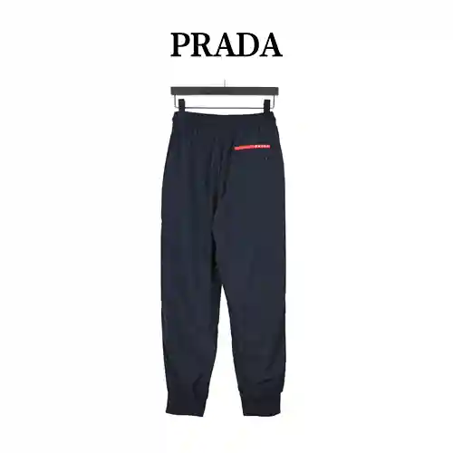 Pra*da Prada, nuevos pantalones deportivos impermeables del mismo estilo para otoño e invierno para 