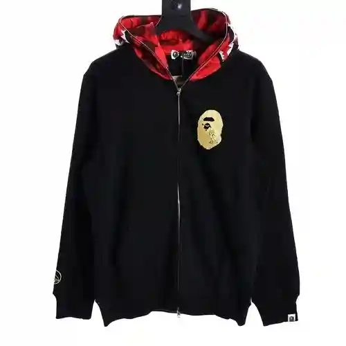 Sudadera con capucha y cremallera color block OVO con articulación BA*PE