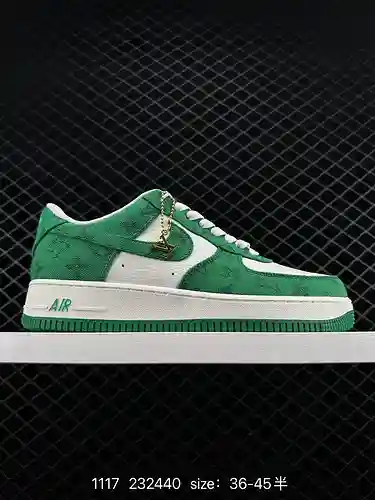 2 Horma original Air Force '7 Low LV a nivel de empresa y cartón original para crear una versión pur
