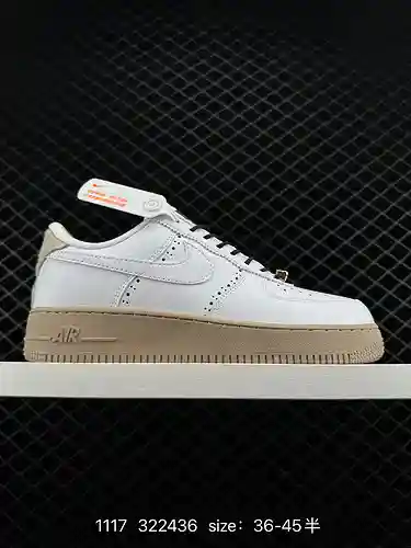 8 Air Force '7 a nivel de empresa Horma baja y original y cartón original para crear una versión pur