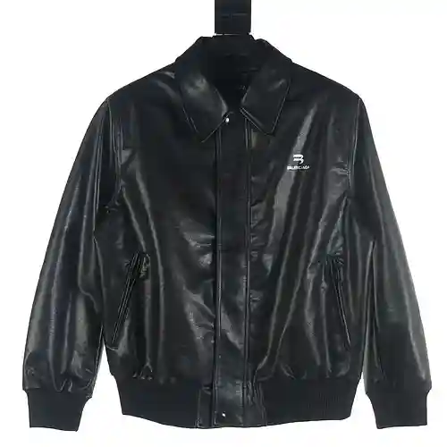 Balenciaga BLCG 23FW TAXI chaqueta de cuero acolchada
