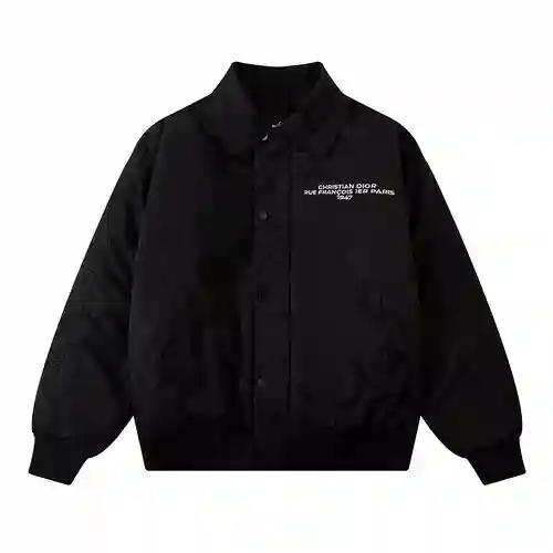 CD23ss nuevas chaquetas bordadas y abrigos de algodón de otoño e invierno