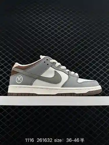 6 Serie Nike SB Dunk Low de nivel empresarial de zapatos de skate deportivos casuales de caña baja r