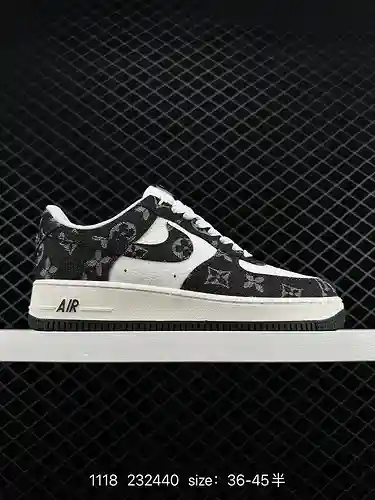 2 Air Force '7 a nivel de empresa, horma original y cartón original, que crea una versión pura de la