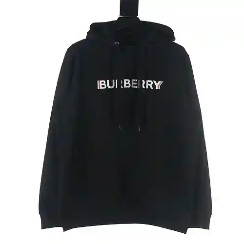 Burberry BBR 23Fw ghost letter print hooded sweatshirt