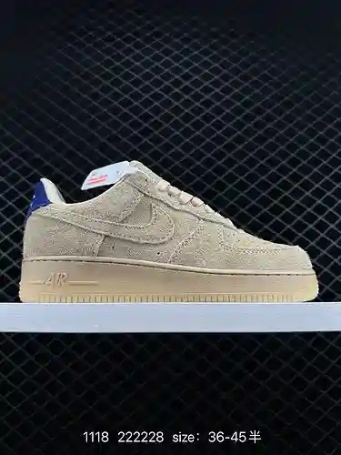4 Zapatillas deportivas informales, versátiles y de caña baja Nike Air Force Low Air Force One de ni