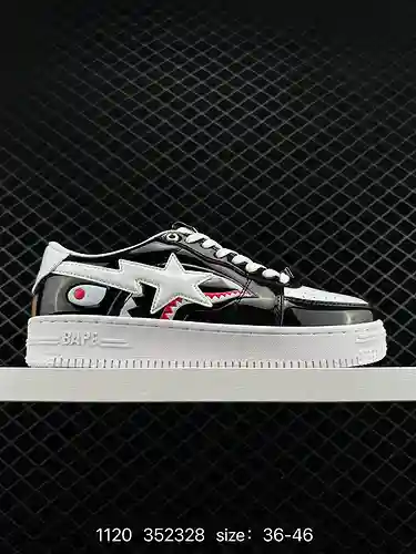 4 La auténtica marca de moda japonesa Harajuku A Swimming Ape BAPE Sk8 Sta Low SK8 serie deportiva i