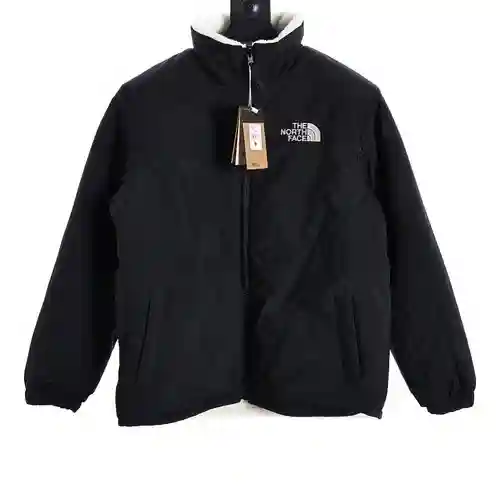 LV lamb wool reversible cotton jacket