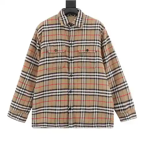 Camisa de lana a cuadros BBR y chaqueta de algodón