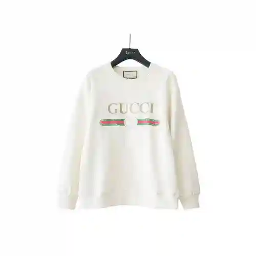 Sudadera con cuello redondo y logo clásico de Gu*cci/Gucci estampado