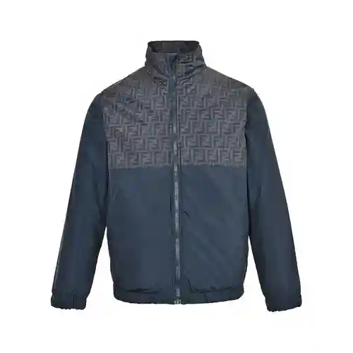 Fen*di/Fendi 23Fw chaqueta presbicia de algodón con patchwork doble F