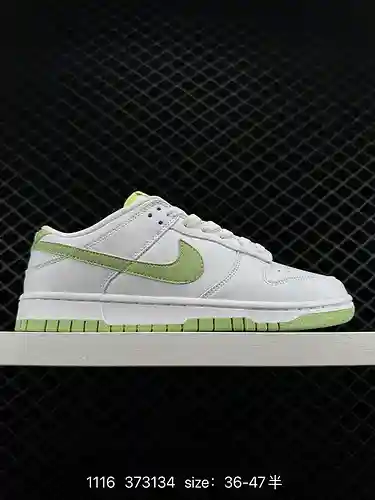 7 Nike SB Dunk Low “Honeydew” Moscovite Green Al comenzar el verano, los zapatos blancos simples y l