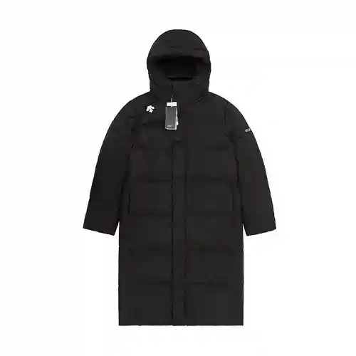 Desc*ente Desante couple hooded long down jacket
