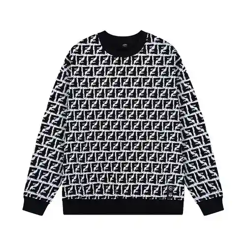 FEN*DI Fendi Galeries Lafayette double FF all-print sweatshirt