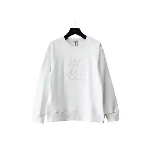 Loe*we Gvc embroidered large logo sweatshirt