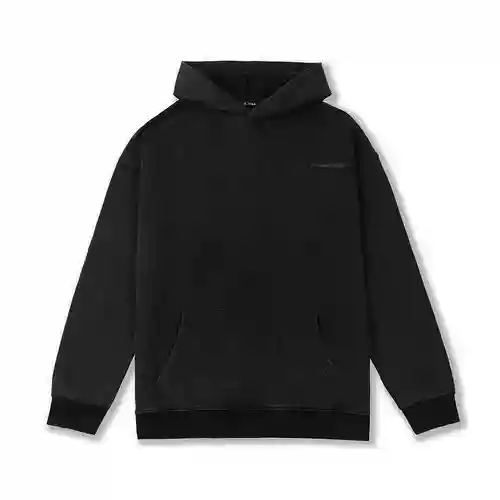BLCG/Balenciaga Heavy Tape Letters Washed Hooded Sweatshirt, Same Style for Men and Women