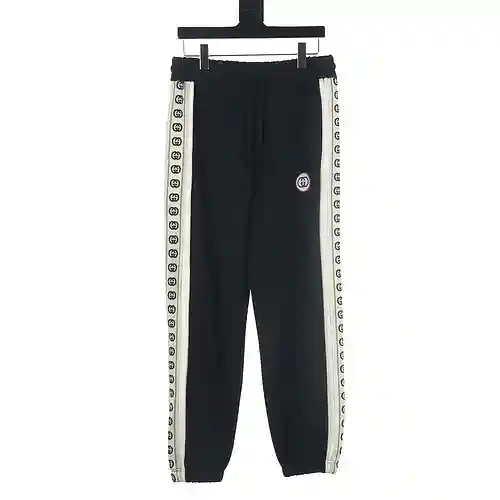 Gucci GUC 23Fw Pantalones de traje con cinta Doble G