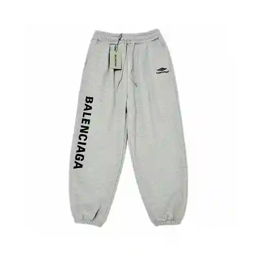 BLCG/Balenciaga 23AW ultra-classic and versatile two-color printed embroidered small label sports pa