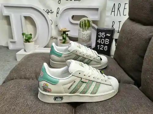 126DAdidas Clover Originals Superstar zapatillas deportivas clásicas informales para todo tipo de co